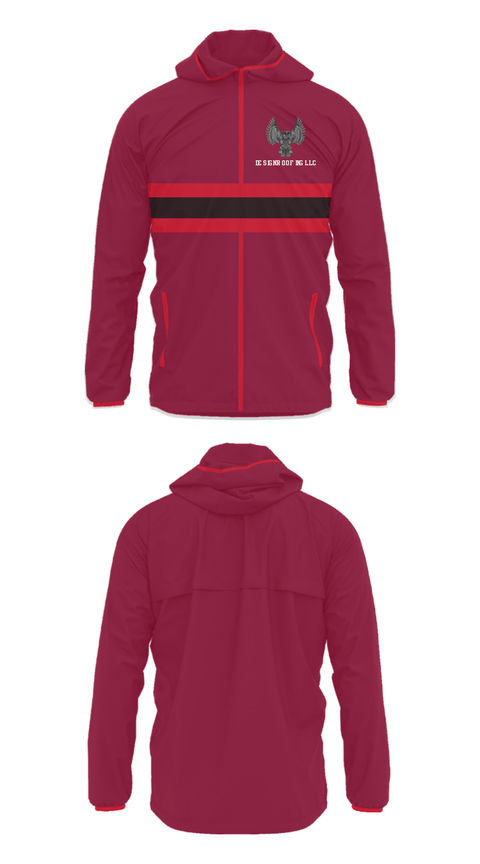 Windbreaker, Design Roofing LLC, , Teamtime, Team time, sublimation, custom sports apparel, team uniforms, spirit wear, spiritwear, sports uniforms, custom shirts, team store, custom team store, fundraiser sports, apparel fundraiser