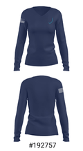 Akiva School 80001063 Women's Long Sleeve V-neck Shirt - 20