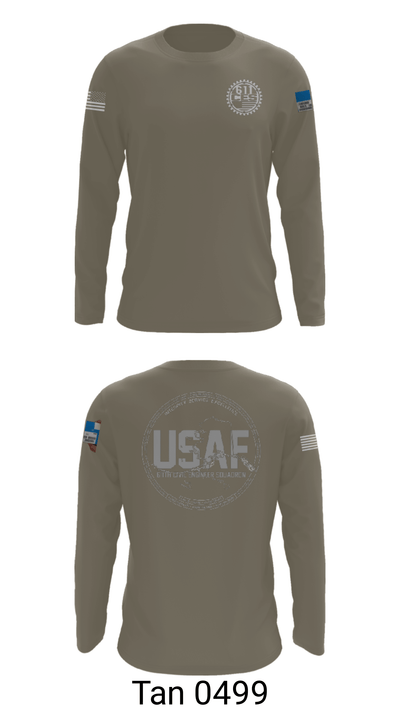 611 CES 65338274 Long Sleeve Performance Shirt - 35