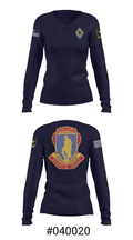 Fort Jackson 22791025 Women's Long Sleeve V-neck Shirt - 7
