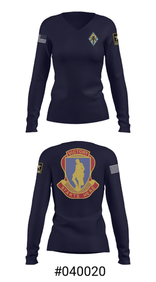 Women's Long Sleeve Vneck Shirt, Fort Jackson, Army, Teamtime, Team time, sublimation, custom sports apparel, team uniforms, spirit wear, spiritwear, sports uniforms, custom shirts, team store, custom team store, fundraiser sports, apparel fundraiser