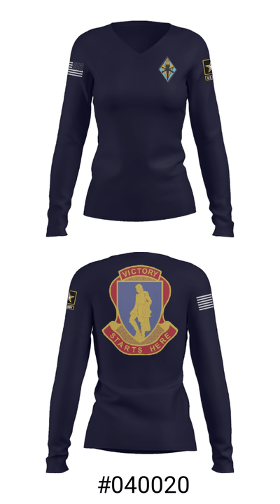 Fort Jackson 22791025 Women's Long Sleeve V-neck Shirt - 7