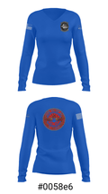 HSM-74 19793047 Women's Long Sleeve V-neck Shirt - 7
