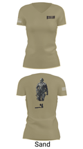 3rd SF Group 78049709 Women's Short Sleeve V-neck Shirt - 44