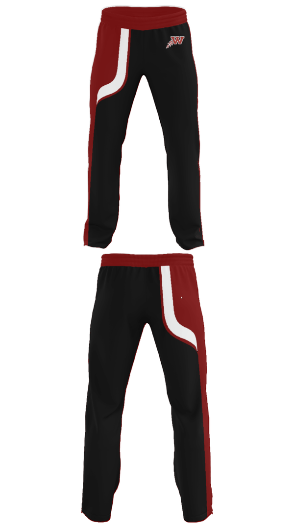 Sweatpants, Waterloo West High School Basketball, Women's Basketball, Teamtime, Team time, sublimation, custom sports apparel, team uniforms, spirit wear, spiritwear, sports uniforms, custom shirts, team store, custom team store, fundraiser sports, apparel fundraiser