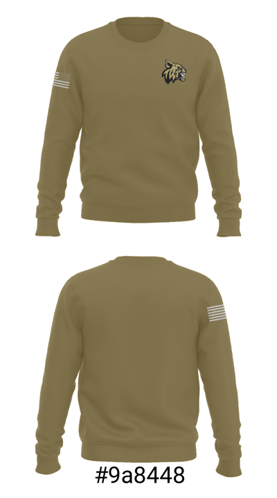 Blacksburg High School Basketball 21235320 Crew Neck Sweatshirt - 16