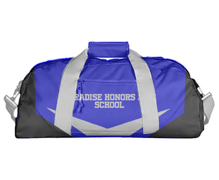 Duffle Bag, Paradise Honors High School, Spirit Store, Teamtime, Team time, sublimation, custom sports apparel, team uniforms, spirit wear, spiritwear, sports uniforms, custom shirts, team store, custom team store, fundraiser sports, apparel fundraiser