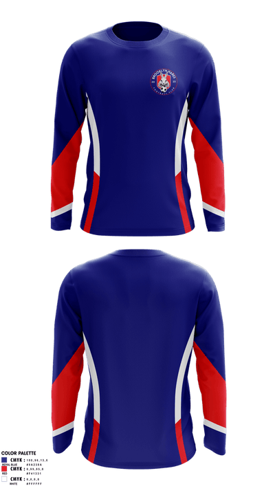 Brooklyn Hares FC 52576140 Long Sleeve Performance Shirt 2