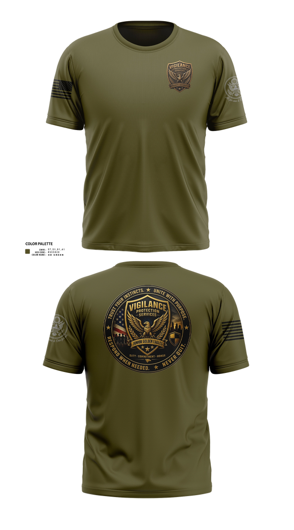 Old School Cotton Feel Shirt, Vigilance Protection Services, , Teamtime, Team time, sublimation, custom sports apparel, team uniforms, spirit wear, spiritwear, sports uniforms, custom shirts, team store, custom team store, fundraiser sports, apparel fundraiser
