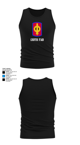 Tank Top, 130th FAB, , Teamtime, Team time, sublimation, custom sports apparel, team uniforms, spirit wear, spiritwear, sports uniforms, custom shirts, team store, custom team store, fundraiser sports, apparel fundraiser