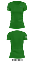 Caze Elementary School 46804104 Women's Short Sleeve V-neck Shirt - 21