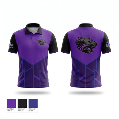 Snake River panthers Short Sleeve Performance Polo - 1