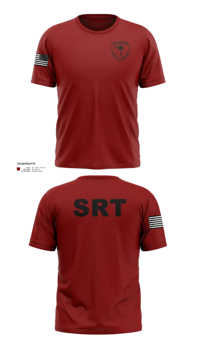 Awendaw Fire SRT 67417980 Short Sleeve Performance Shirt - 22