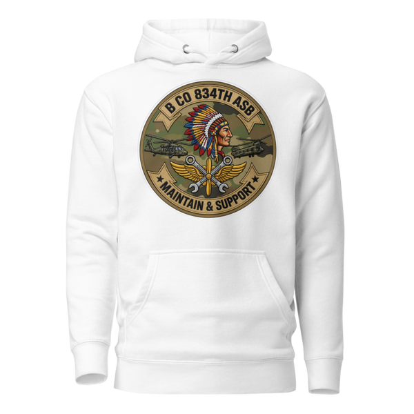Unisex Hoodie - 1 - White