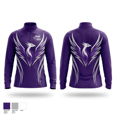 Kyle Legacy Track & Field Quarter Zip Jacket - 1