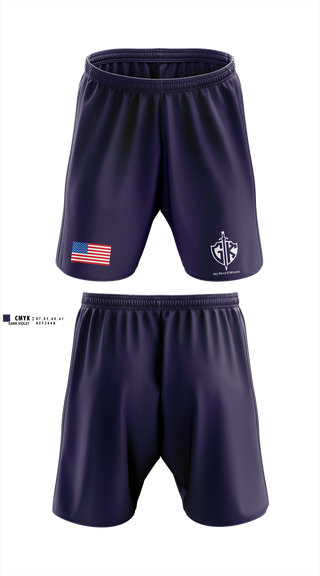 Athletic Shorts With Pockets, HQ PLT, A CO, USDB BN (CORR), , Teamtime, Team time, sublimation, custom sports apparel, team uniforms, spirit wear, spiritwear, sports uniforms, custom shirts, team store, custom team store, fundraiser sports, apparel fundraiser