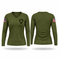 DEA Philadelphia SRT Women's Long Sleeve V-neck Shirt - 1