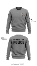 LUMBERTON POLICE 73149623 Crew Neck Sweatshirt - 104