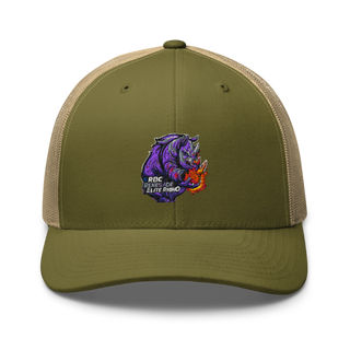 RBC Renegade Elite Rhinos Retro Trucker Hat | Yupoong 6606