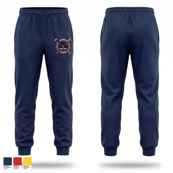 Sweatpants, West End Fire Company, Fire Department, Teamtime, Team time, sublimation, custom sports apparel, team uniforms, spirit wear, spiritwear, sports uniforms, custom shirts, team store, custom team store, fundraiser sports, apparel fundraiser