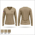 WHHS JROTC Women's Long Sleeve V-neck Shirt - 1