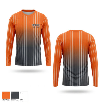 SMOKE FASTPITCH Long Sleeve Performance Shirt 1