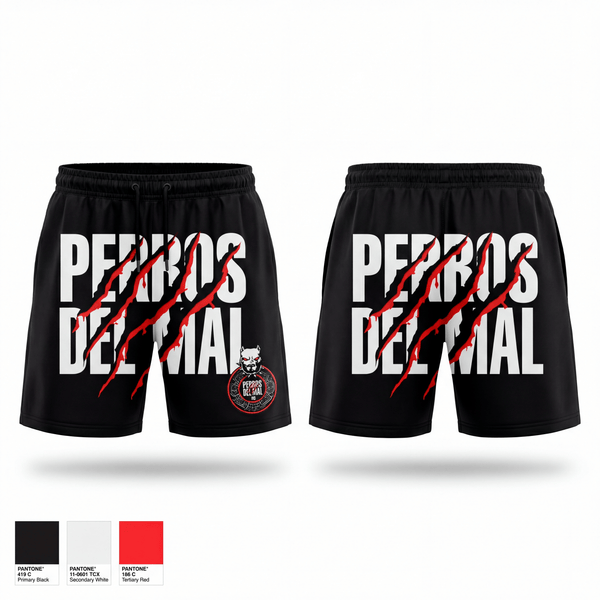 Athletic Shorts With Pockets, PERROS DEL MAL FC, Men's Soccer, Teamtime, Team time, sublimation, custom sports apparel, team uniforms, spirit wear, spiritwear, sports uniforms, custom shirts, team store, custom team store, fundraiser sports, apparel fundraiser