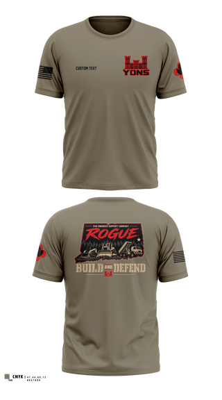 Short Sleeve Performance Shirt, 248th Engineer Company, National Guard, Teamtime, Team time, sublimation, custom sports apparel, team uniforms, spirit wear, spiritwear, sports uniforms, custom shirts, team store, custom team store, fundraiser sports, apparel fundraiser