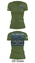 BESS 9465728 Women's Short Sleeve V-neck Shirt - 46