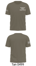 Rockport Police Department 11299966 Old School Cotton Feel Shirt - 8
