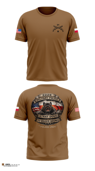 Short Sleeve Performance Shirt, 2228TH MP CO 3rd PLT, National Guard, Teamtime, Team time, sublimation, custom sports apparel, team uniforms, spirit wear, spiritwear, sports uniforms, custom shirts, team store, custom team store, fundraiser sports, apparel fundraiser