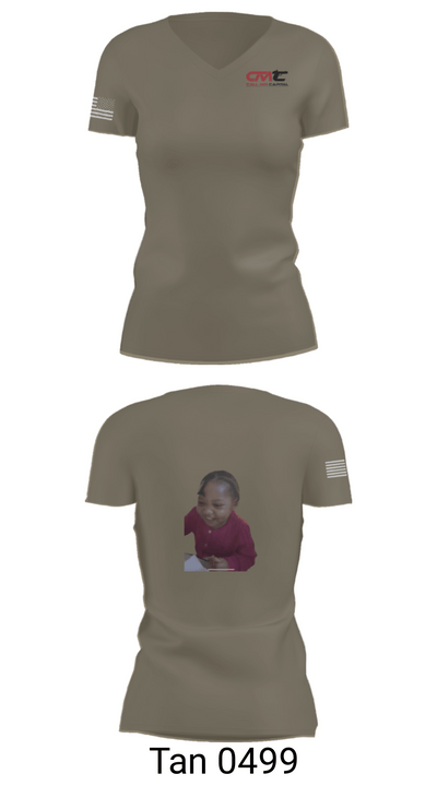Call Mr Capital 49952377 Women's Short Sleeve V-neck Shirt - 36