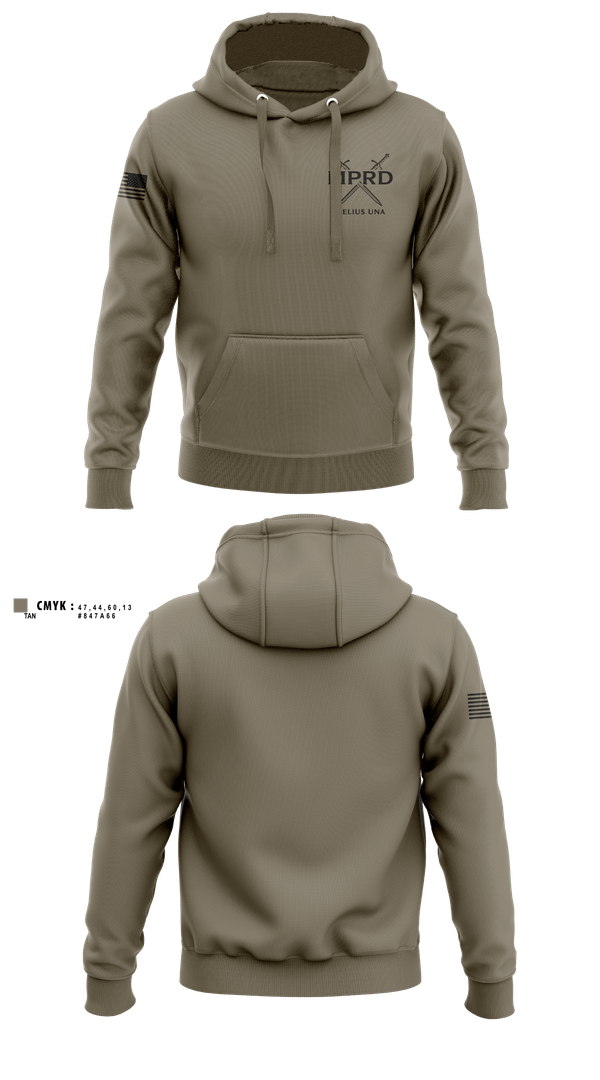 Hoodie, HRC MPRD, Army, Teamtime, Team time, sublimation, custom sports apparel, team uniforms, spirit wear, spiritwear, sports uniforms, custom shirts, team store, custom team store, fundraiser sports, apparel fundraiser