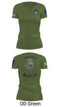 95th cbrn 3rd plt Women's Short Sleeve V-neck Shirt - 48