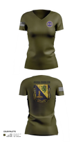 440th CBRN CO 79820871 Women's Short Sleeve V-neck Shirt - 101