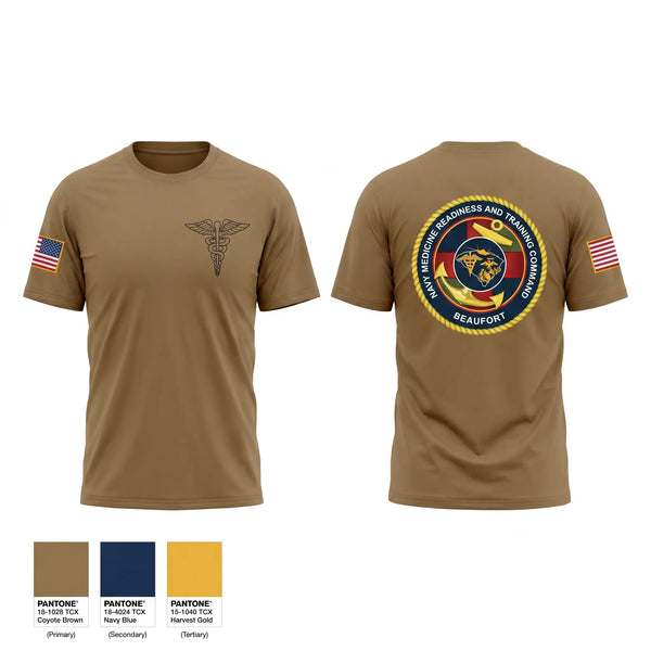 Old School Cotton Feel Shirt, MCAS Medical, Navy, Teamtime, Team time, sublimation, custom sports apparel, team uniforms, spirit wear, spiritwear, sports uniforms, custom shirts, team store, custom team store, fundraiser sports, apparel fundraiser