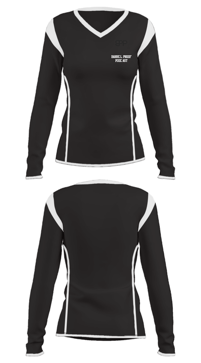 Barrel Proof Podcast 40677180 Women's Long Sleeve V-neck Shirt - 30