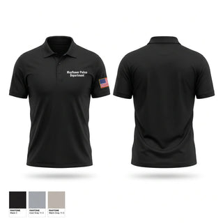 Short Sleeve Performance Shirt, Mayflower Police Department, Police, Teamtime, Team time, sublimation, custom sports apparel, team uniforms, spirit wear, spiritwear, sports uniforms, custom shirts, team store, custom team store, fundraiser sports, apparel fundraiser