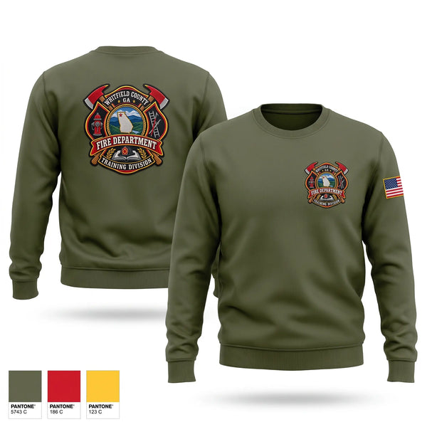 Crew Neck Sweatshirt, Milwaukee Fire Department Training Division, Fire Department, Teamtime, Team time, sublimation, custom sports apparel, team uniforms, spirit wear, spiritwear, sports uniforms, custom shirts, team store, custom team store, fundraiser sports, apparel fundraiser