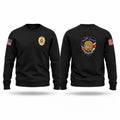 Linden police department Crew Neck Sweatshirt - 1