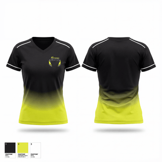Womens Short Sleeve Vneck Shirt, 411 elite, Softball, Teamtime, Team time, sublimation, custom sports apparel, team uniforms, spirit wear, spiritwear, sports uniforms, custom shirts, team store, custom team store, fundraiser sports, apparel fundraiser
