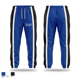 Sweatpants, Tennessee Wesleyan, Women's Basketball, Teamtime, Team time, sublimation, custom sports apparel, team uniforms, spirit wear, spiritwear, sports uniforms, custom shirts, team store, custom team store, fundraiser sports, apparel fundraiser