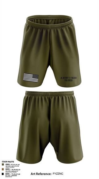 Athletic Shorts With Pockets, A BTRY 1-163D FA Reg, , Teamtime, Team time, sublimation, custom sports apparel, team uniforms, spirit wear, spiritwear, sports uniforms, custom shirts, team store, custom team store, fundraiser sports, apparel fundraiser