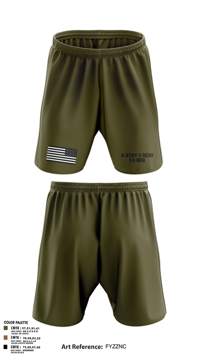 A BTRY 1-163D FA Reg 50980538 Athletic Shorts With Pockets - 1