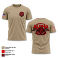 1/487th FA BN 84312891 Old School Cotton Feel Shirt - 1