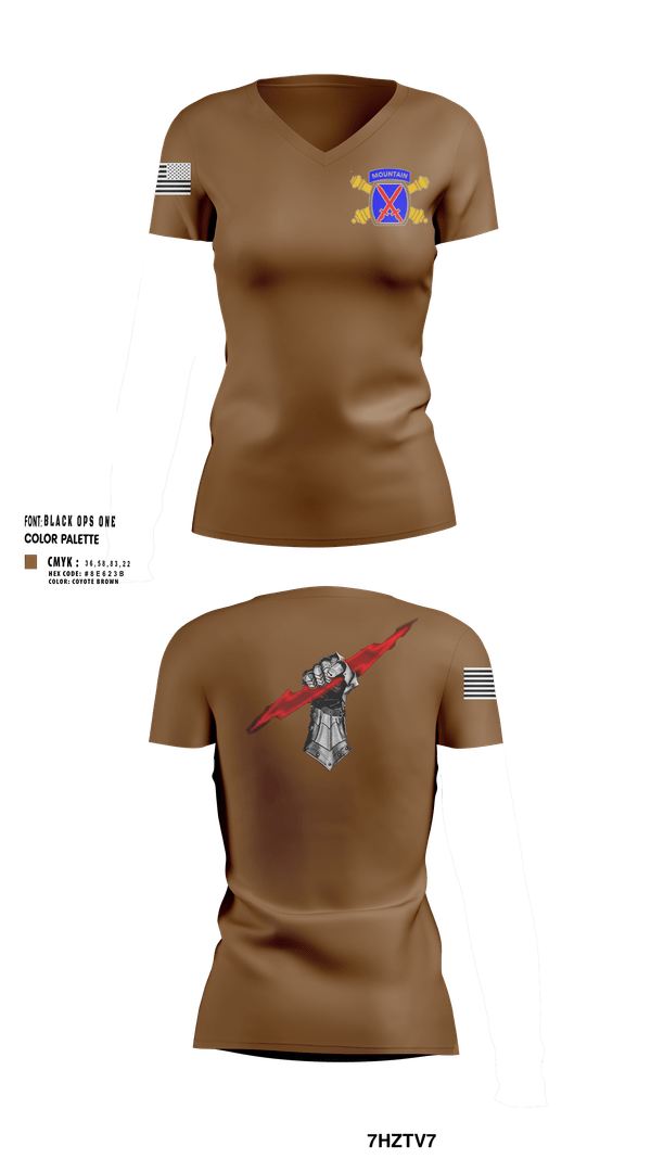 Womens Short Sleeve Vneck Shirt, 10mtn FIST, , Teamtime, Team time, sublimation, custom sports apparel, team uniforms, spirit wear, spiritwear, sports uniforms, custom shirts, team store, custom team store, fundraiser sports, apparel fundraiser