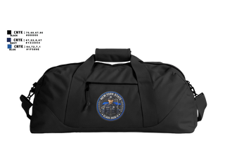 Duffle Bag, NY State Peace Officer Class 2026-11, Police, Teamtime, Team time, sublimation, custom sports apparel, team uniforms, spirit wear, spiritwear, sports uniforms, custom shirts, team store, custom team store, fundraiser sports, apparel fundraiser