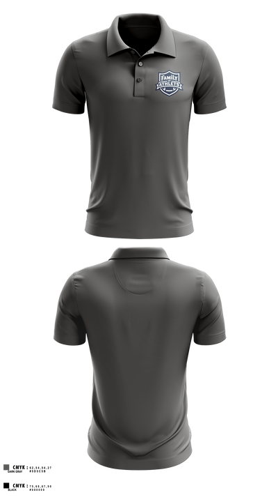 Family Of Athletes Short Sleeve Performance Polo - 3