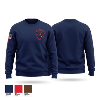 Crew Neck Sweatshirt, Rutland Town Police Department, Police, Teamtime, Team time, sublimation, custom sports apparel, team uniforms, spirit wear, spiritwear, sports uniforms, custom shirts, team store, custom team store, fundraiser sports, apparel fundraiser
