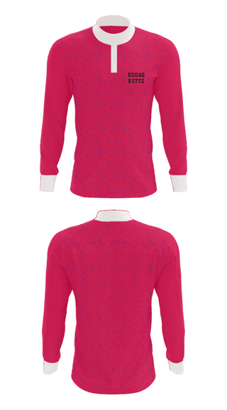 Quarter Zip Jacket, Kodaq Kuttz, , Teamtime, Team time, sublimation, custom sports apparel, team uniforms, spirit wear, spiritwear, sports uniforms, custom shirts, team store, custom team store, fundraiser sports, apparel fundraiser